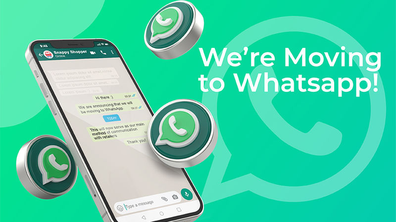 We're moving to WhatsApp