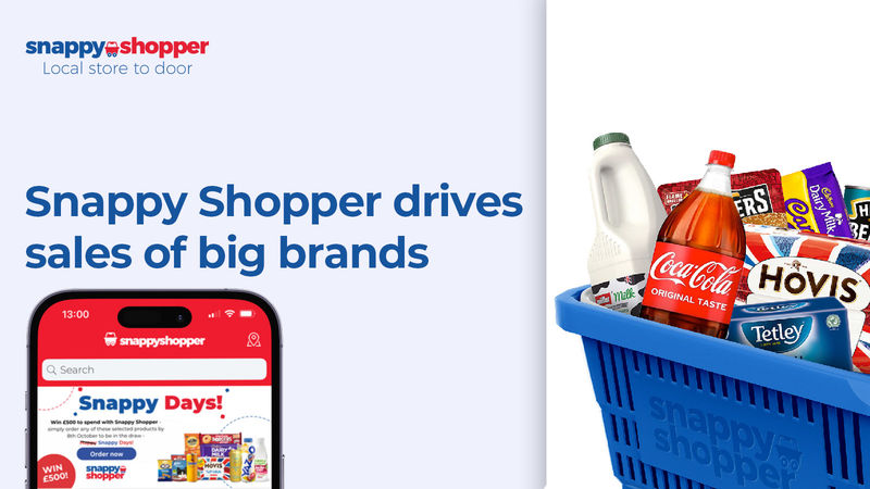 Snappy Shopper drives sales of big brands