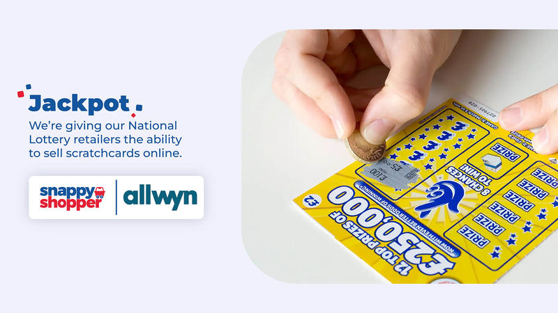 Jackpot! Sell Scratchcards on Snappy Shopper!